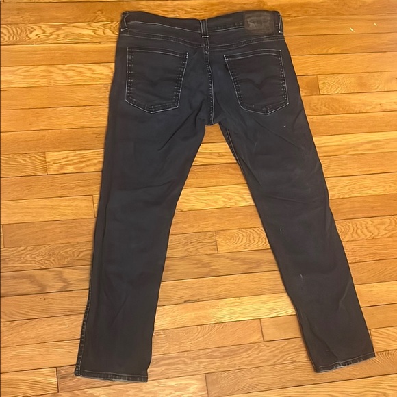 Mens levi’s 511 dark wash slim Jeans - Picture 3 of 4